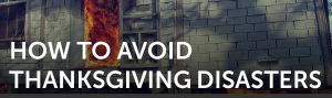 Avoiding, Thanksgiving, Disasters, Home, Fire, Window, Burning