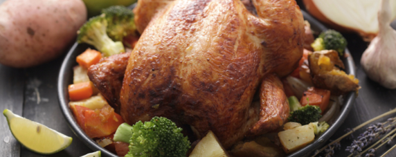 Turkey, Thanksgiving, Vegetables