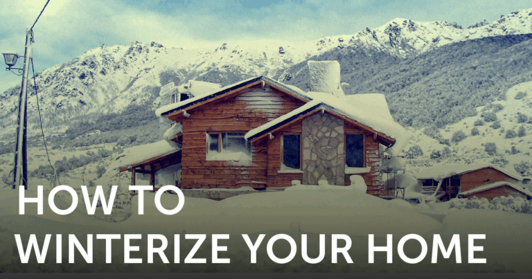 Winterize, Home, House, Snow, Woods, Cabin