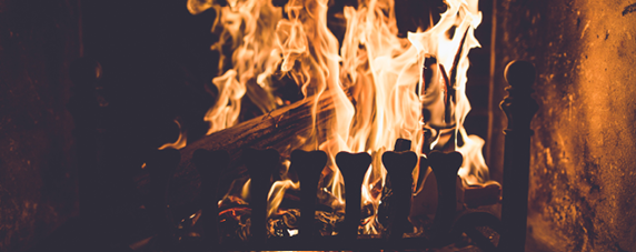 Fireplace, Fire, Flames