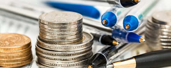 College, Budgeting, College Budgeting, Money, Coins, Pens