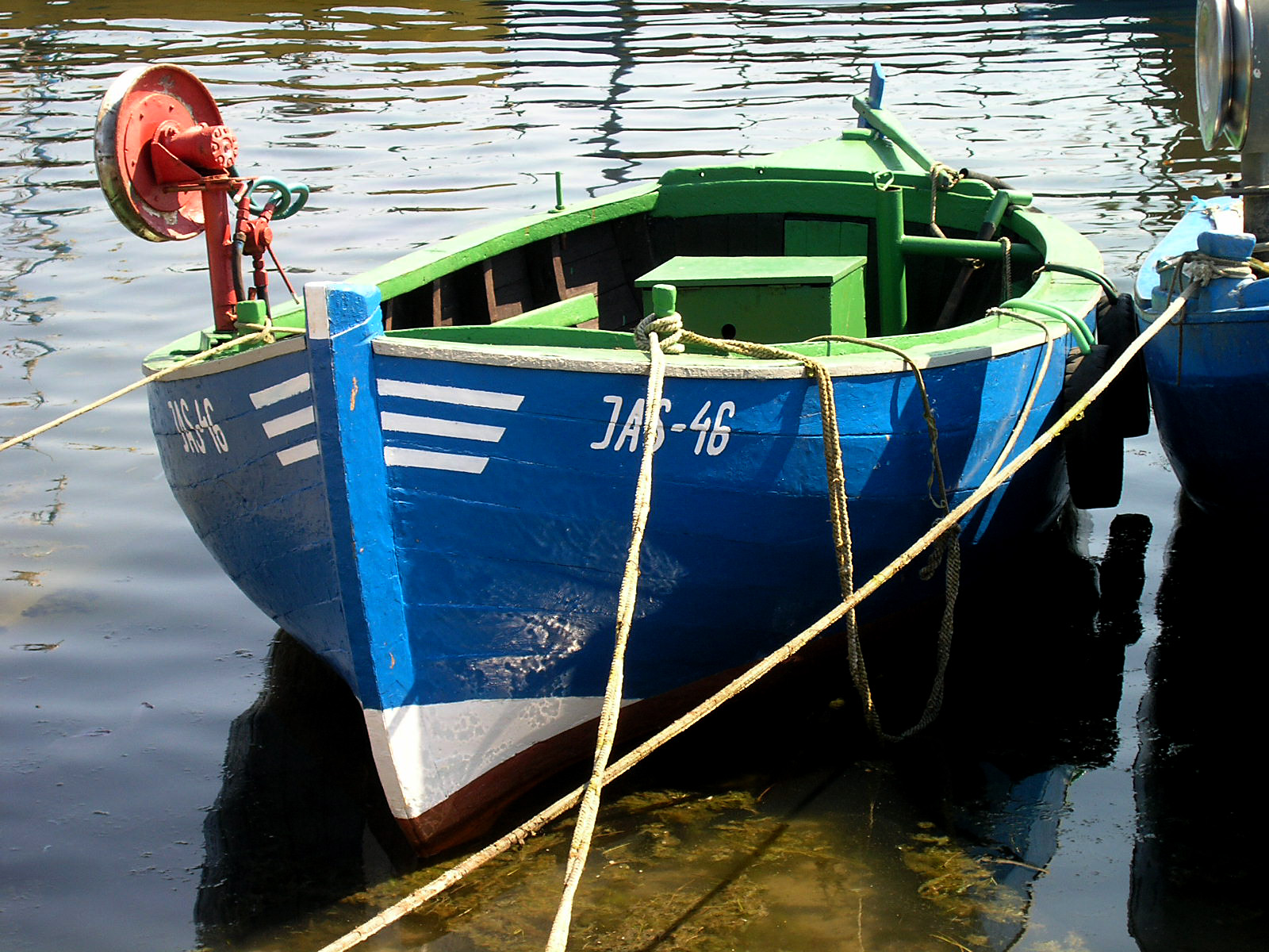 Boat, Water, Blue Boat